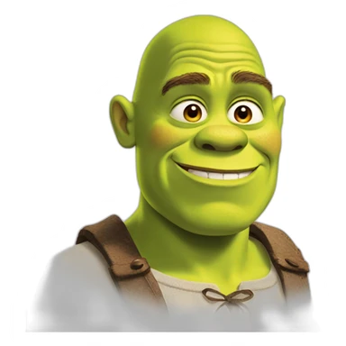 shrek cringe face sticker