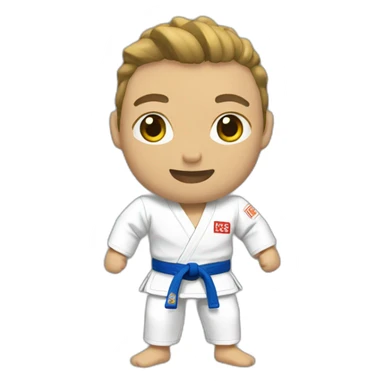 Pop judo sticker