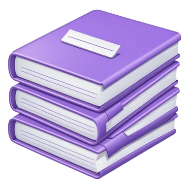 legal pale purple paperwork sticker