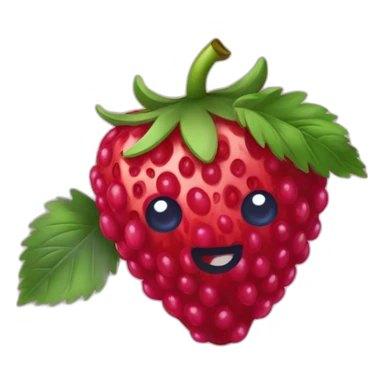 Fraise framboise myrtille sticker