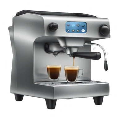 strega lever coffee machine sticker
