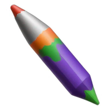 crayon sticker
