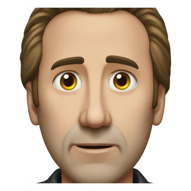 nicolas cage sticker