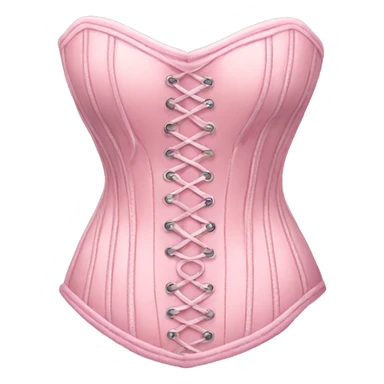Pastel pink corset  sticker