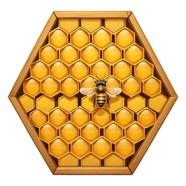 bee hive sticker