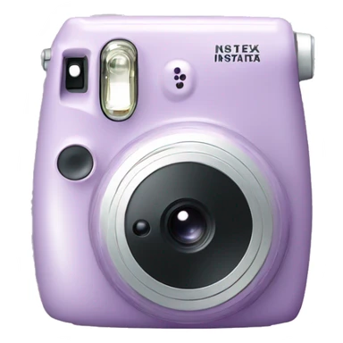 Light Purple Instax Mini Camera  sticker