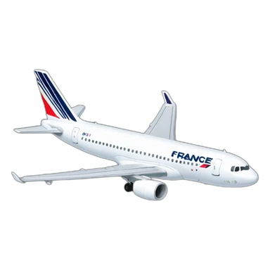 Airbus a320 Air France sticker