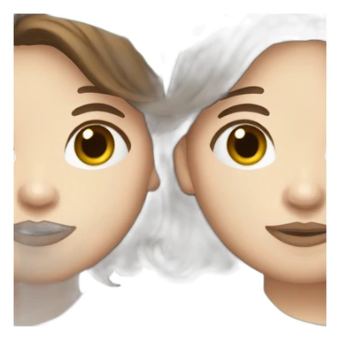 Argentina woman fan white skin brown hair sticker