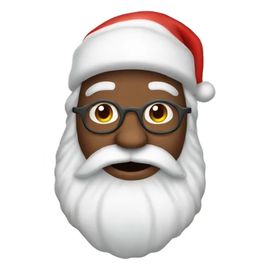 father christmas sticker