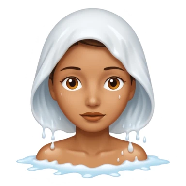 A womed vagina with sticky white cum coming out of it sticker