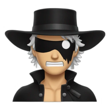 One piece zorro sticker