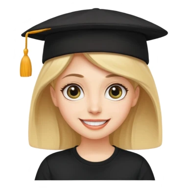 나는 여자이고 눈이 큰 편이고 MBTI는 ENTP야.  모자를 즐겨 써. 검정색 티셔츠를 입혀줘. 성격은 웃기고발랄하게 표현됐으면좋겠어. sticker