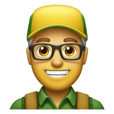 Harvester john deer sticker