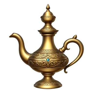 Aladdin's lamp sticker