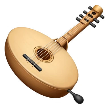 wooden ding instrument sticker
