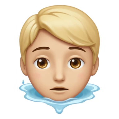 so like a sad face 🥺 and mix of this☺️ and this😔, like someone is sad because you ignore them but they have that cute smiley face with watery but not watery eyes and you cant say no to them, but make it classic emoji not woman or man emoji sticker