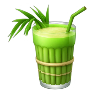sugar cane juice sticker