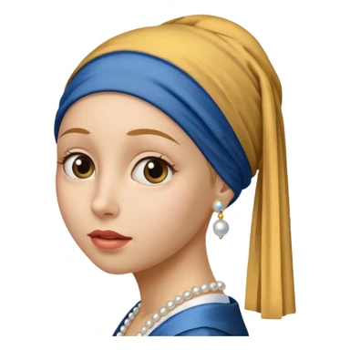 Girl with a Pearl Earring  sticker