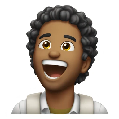 Ruwan laughing a lot sticker