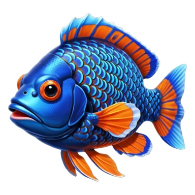 Hyperrealistic, mircodetailed, vibrant and bold, still life illustration of mandarin fish, render, 4k hd professional quailty, 300 dpi, 5000x5000 pixels, visually appealing, must not have any emoji faces, no emoji icons, no human figures.  sticker