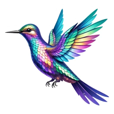 colibri sticker