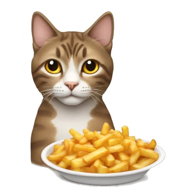 Cat est poutine sticker