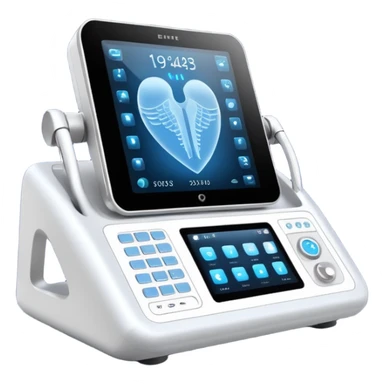 Try harder to create a state of the art advanced ultrasound machine sticker