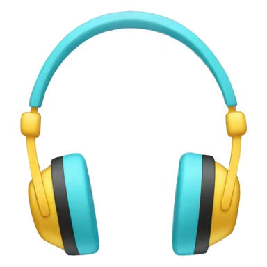 Headphones with bows sticker