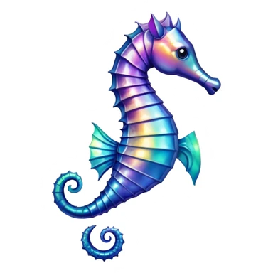 Sea horse emoji sticker