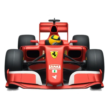 Ferrari formula 1 sticker
