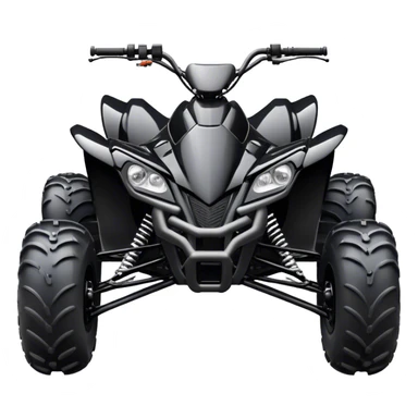 atv quad banshee front sticker