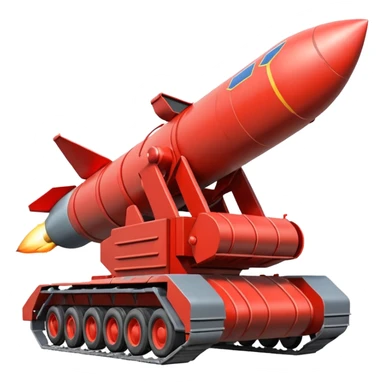 NATO military rocket launch system with many missles sticker