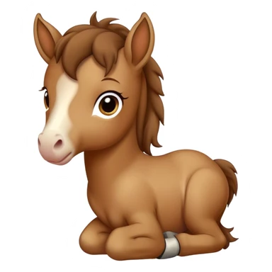 Foal time sticker