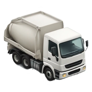 Truck with a scoop sticker