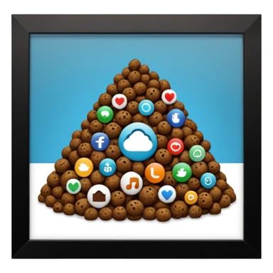 internet of shit, internet of things with a big shit sticker