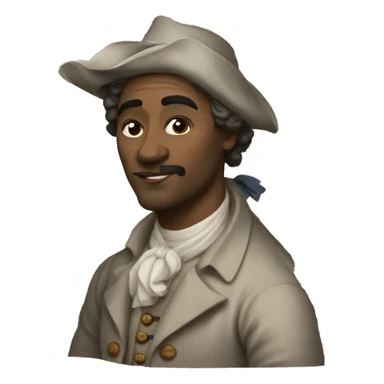 writer 18 century sticker