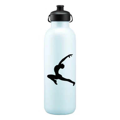 A water bottle for Gymnastics sticker