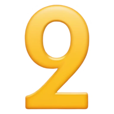 the number 10, visually bold and clear, suitable for use as an emoji or icon sticker