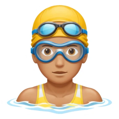 swimmer sticker