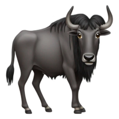 Wildebeest  sticker