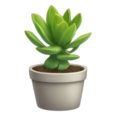 Succulent sticker