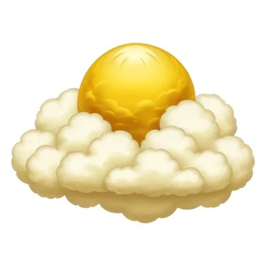 golden yellow flying nimbus cloud from Dragon Ball anime sticker