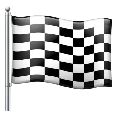 sorayama Chequered flag sticker