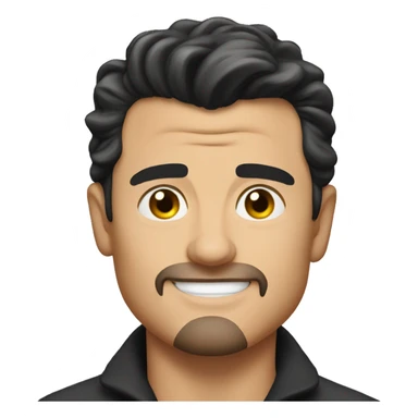 Orlando bloom in egg sticker