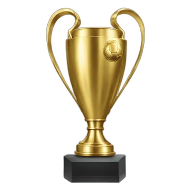 UEFA Champions league trophy sticker