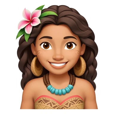 Moana from Disney sticker