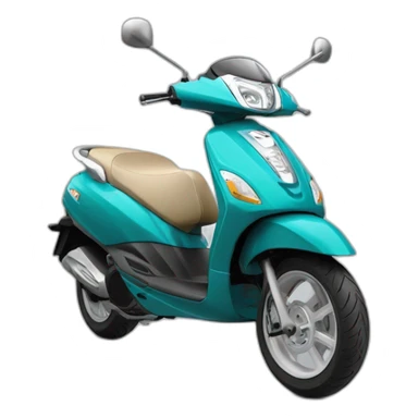Piaggio mp3 2 roue devant sticker