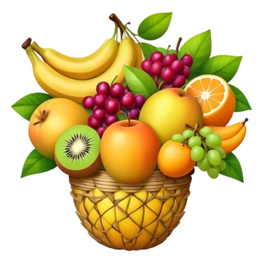 Fresh fruit bouquet sticker