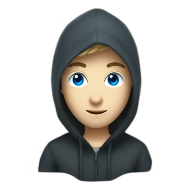 Alan Walker mit blaue Augen  sticker