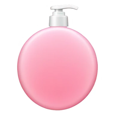 Light pink shower gel sticker